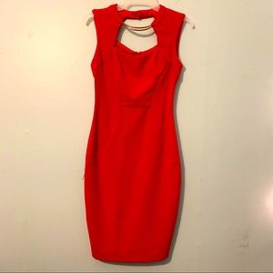 Bisou Bisou Red Dress